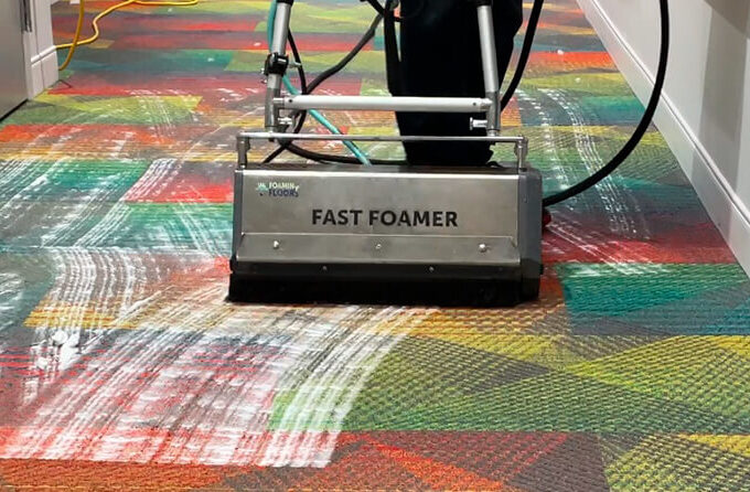 Fast Foamer on List of Top 5 Ways to Increase Commercial Floor Care Productivity
