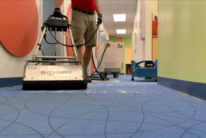 The Fast Foamer Difference: How an Unconventional Cleaning Restored a Flotex Floor