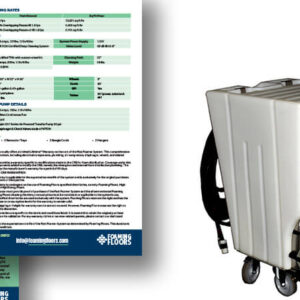 Fast Foamer CRB Machine & Foam Cart Product Data Sheet